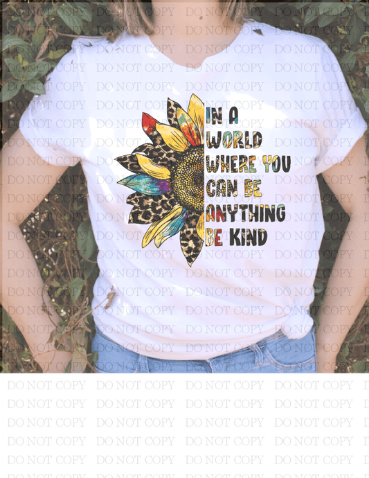 Be Kind Flower T-Shirt
