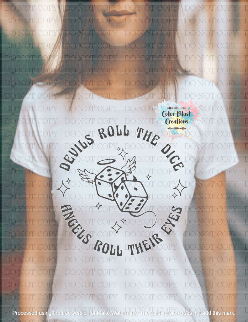 Devils Roll The Dice T-Shirt