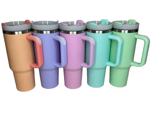 40oz Colored Tumblers Matte - Click to see more