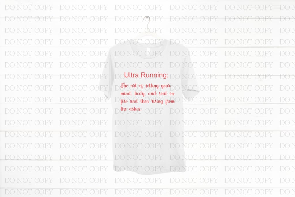 The Art Of Ultra Running T-Shirt