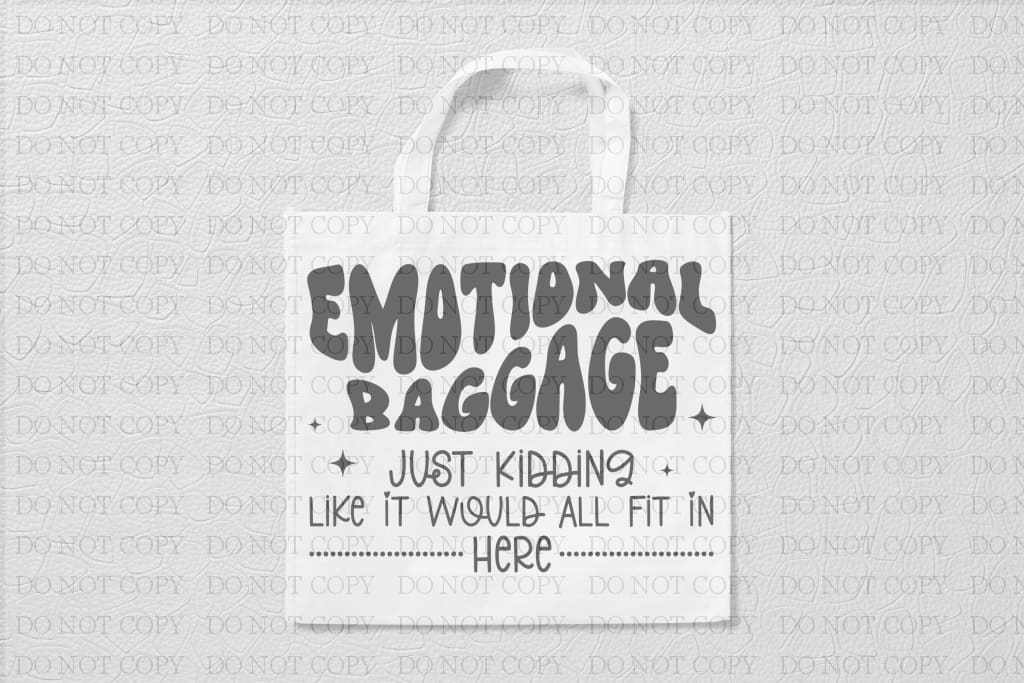 Tote Bags Emotional Baggage Bag