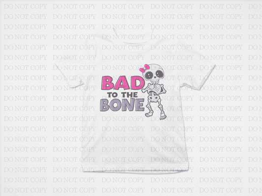 Bad To The Bone - Girl Shirts & Tops