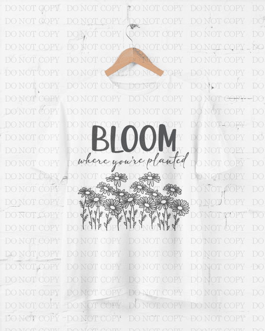 Bloom Where Youre Planted Shirts & Tops