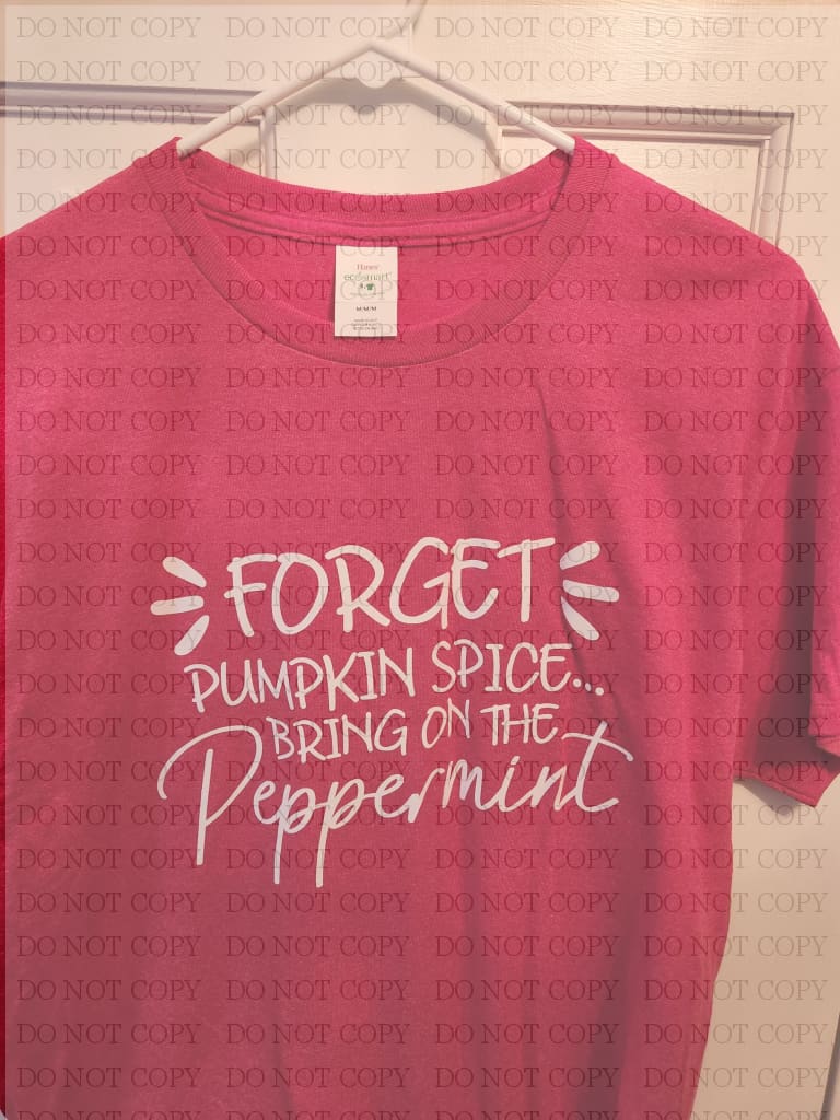 Clearance Forget Pumpkin Spice Red T-Shirt