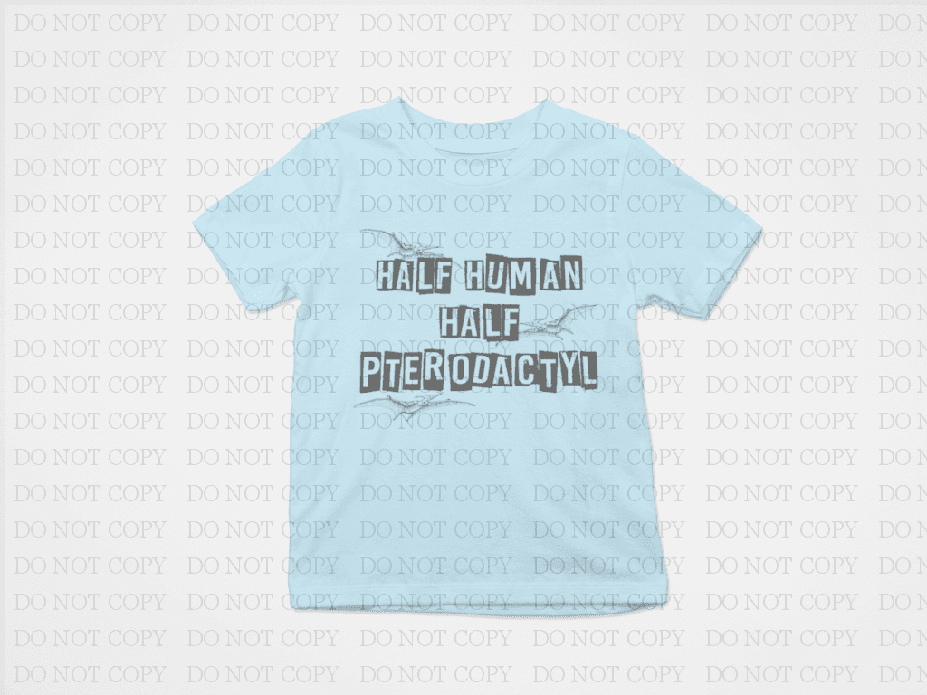 Half Human Pterodactyl T-Shirt