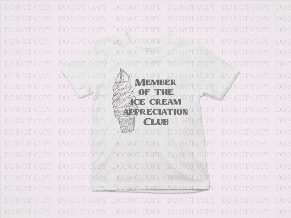 Member Of The Ice Cream Appreciation Club Shirts & Tops