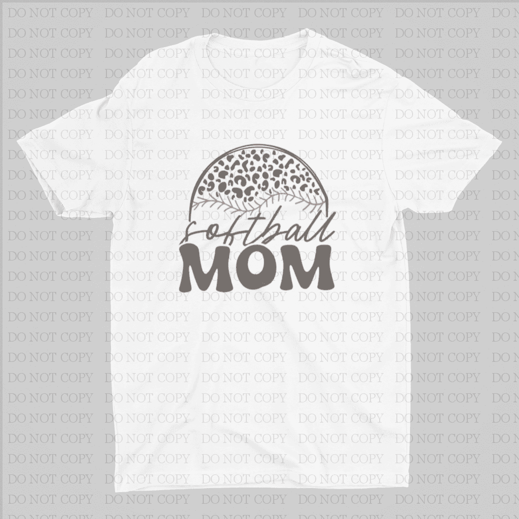 Soft Ball Mom Small / Black And White Ball T-Shirt