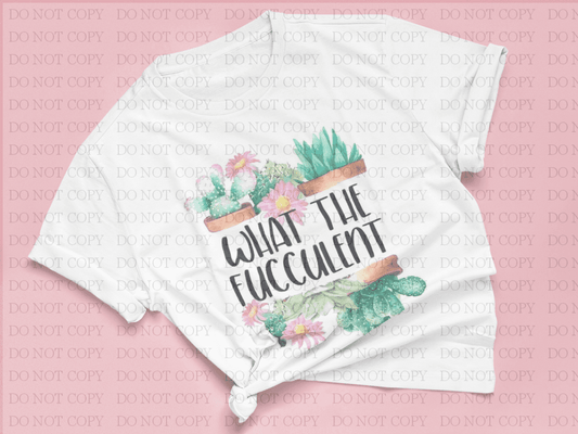 What The Fucculent Shirts & Tops